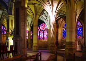 saint-sulpice church ambulatory paris guidebook